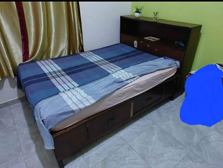 Double bed - 1 - Bedroom Furnitures  on Aster Vender