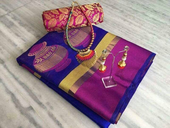 Saree with jewellery set - 0 - Dresses (Women)  on Aster Vender