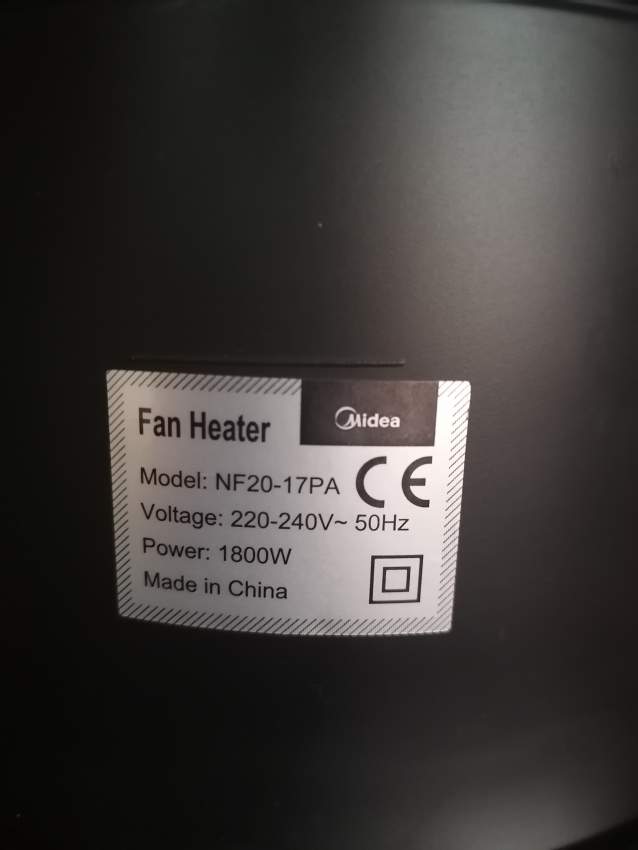 Heater Fan  on Aster Vender