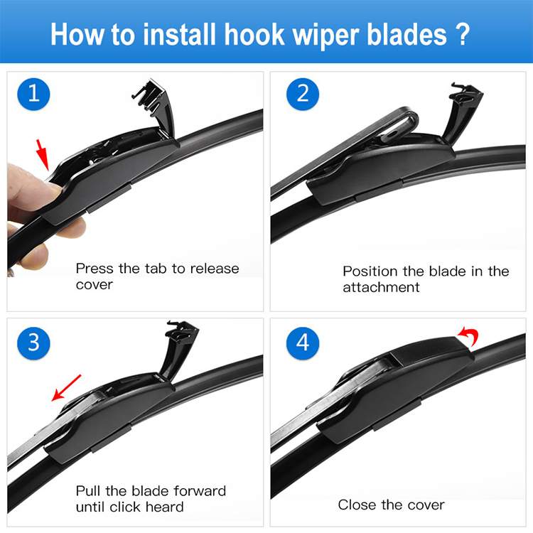 Silicon wiper blades