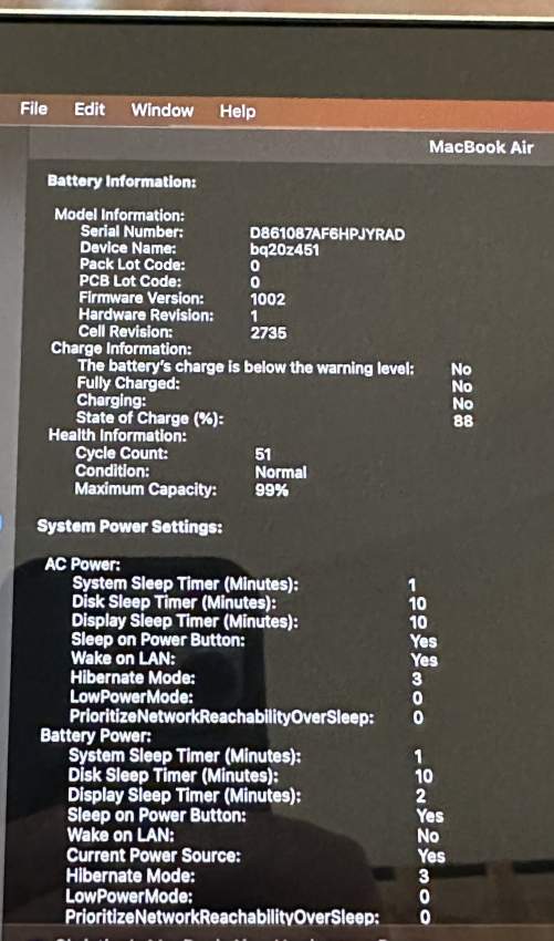 MacBook Air 13” 512GB M1 Silver - 0 - Tablet  on Aster Vender