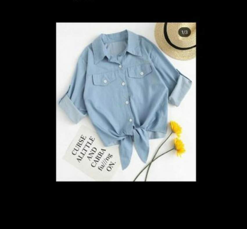 Denim shirt - 0 - Tops (Women)  on Aster Vender