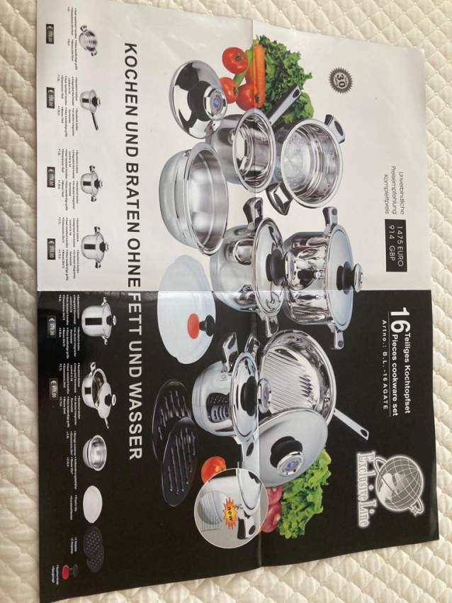 Cookware set - 0 - Kitchen appliances  on Aster Vender