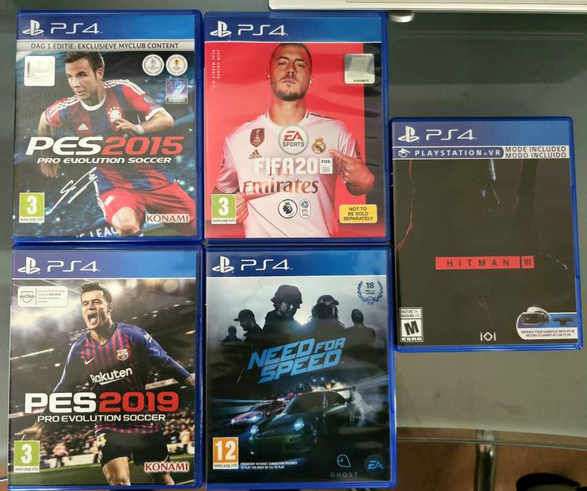 PS4 games on Aster Vender