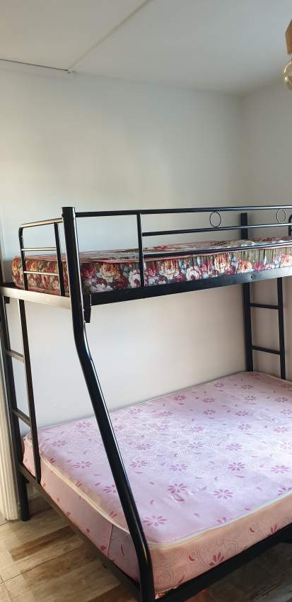 Double deck bed with mattresses - 2 - Bed frames, headboards, footboards  on Aster Vender
