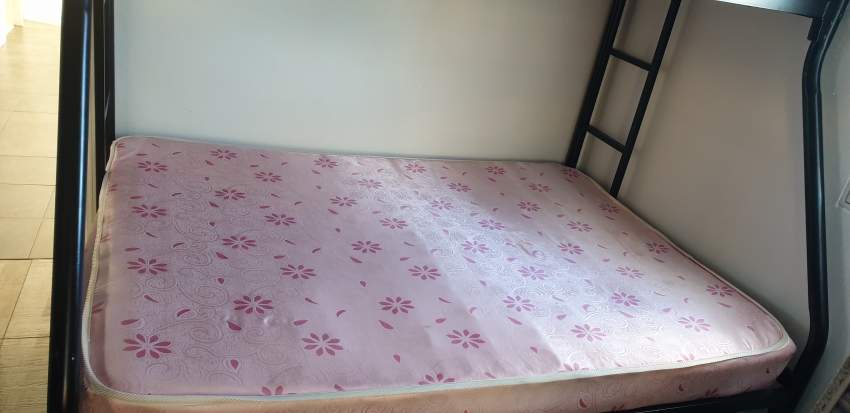 Double deck bed with mattresses - 0 - Bed frames, headboards, footboards  on Aster Vender