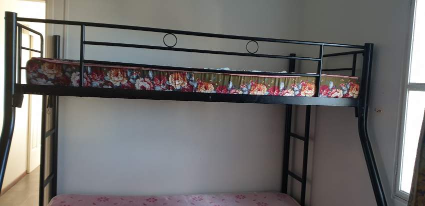 Double deck bed with mattresses - 1 - Bed frames, headboards, footboards  on Aster Vender