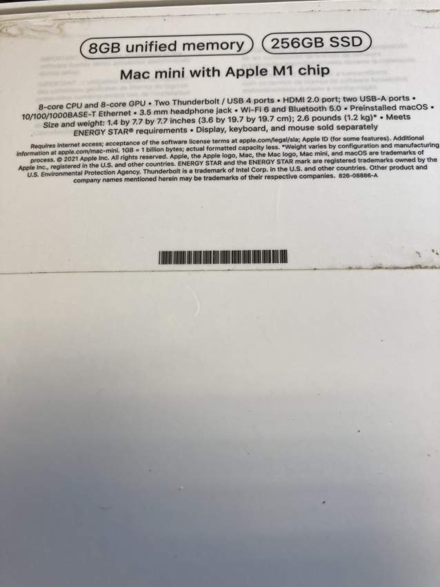 Apple Macmini M1 - 0 - Mac  on Aster Vender