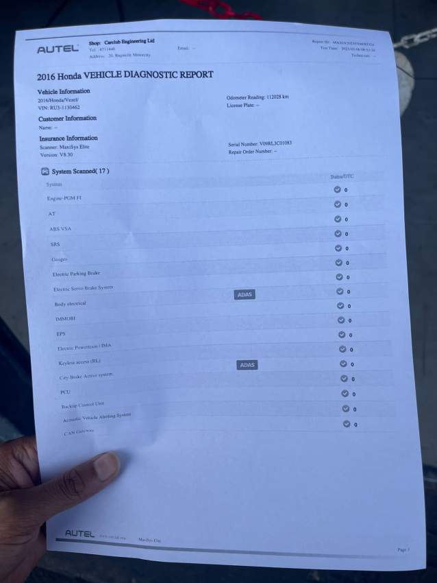 Honda Vezel - 10 - SUV Cars  on Aster Vender