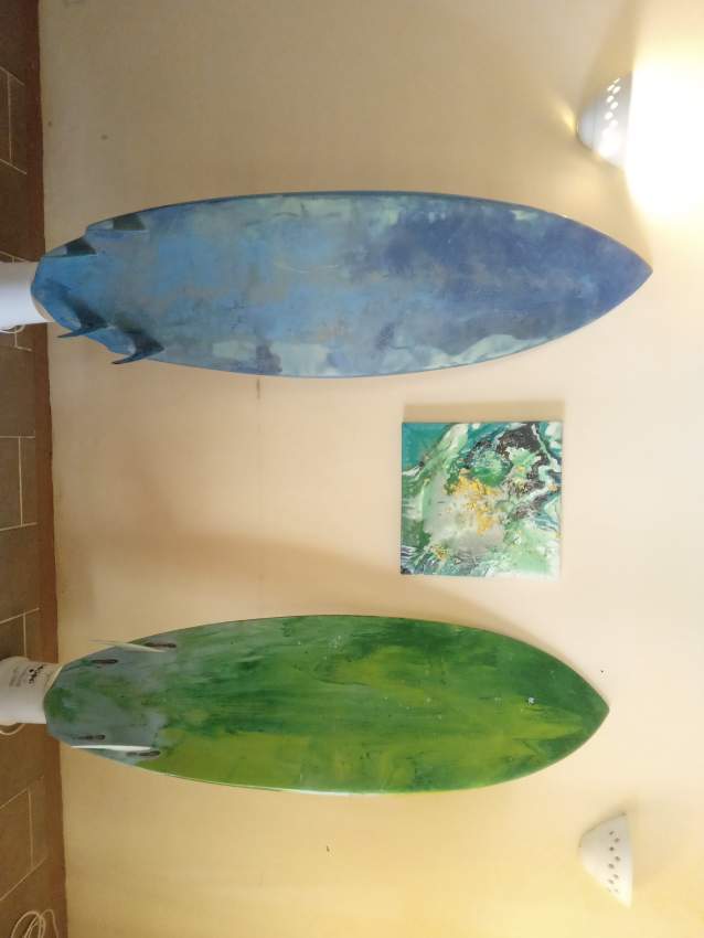 Surfboards + paintings - 1 - Interior Decor  on Aster Vender