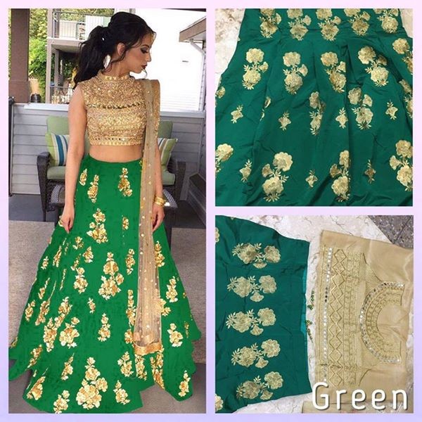 Semi stitched lehenga - 2 - Dresses (Women)  on Aster Vender