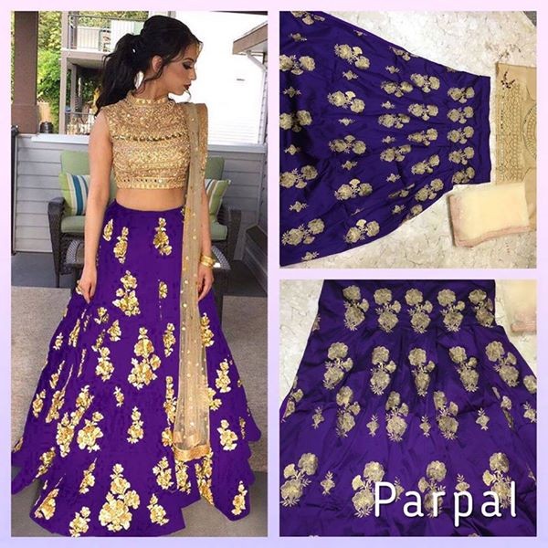 Semi stitched lehenga - 0 - Dresses (Women)  on Aster Vender