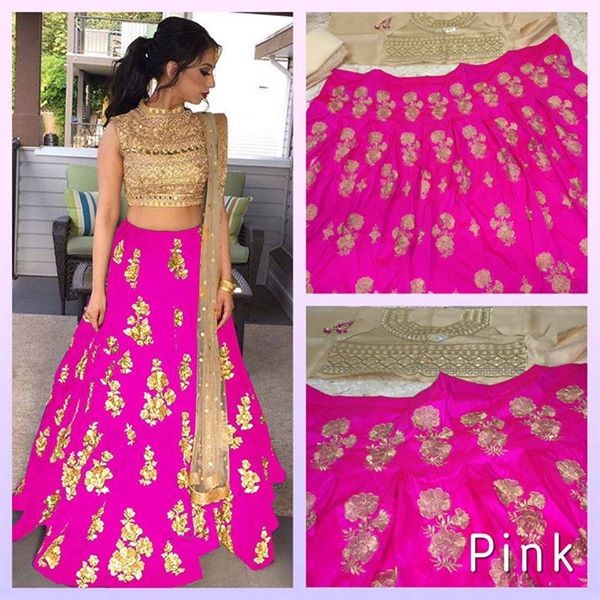 Semi stitched lehenga - 3 - Dresses (Women)  on Aster Vender