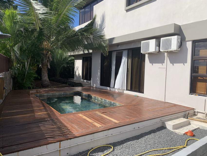 Tamarin, detached villa furnished and equipped with 4 bedrooms ensuit on Aster Vender