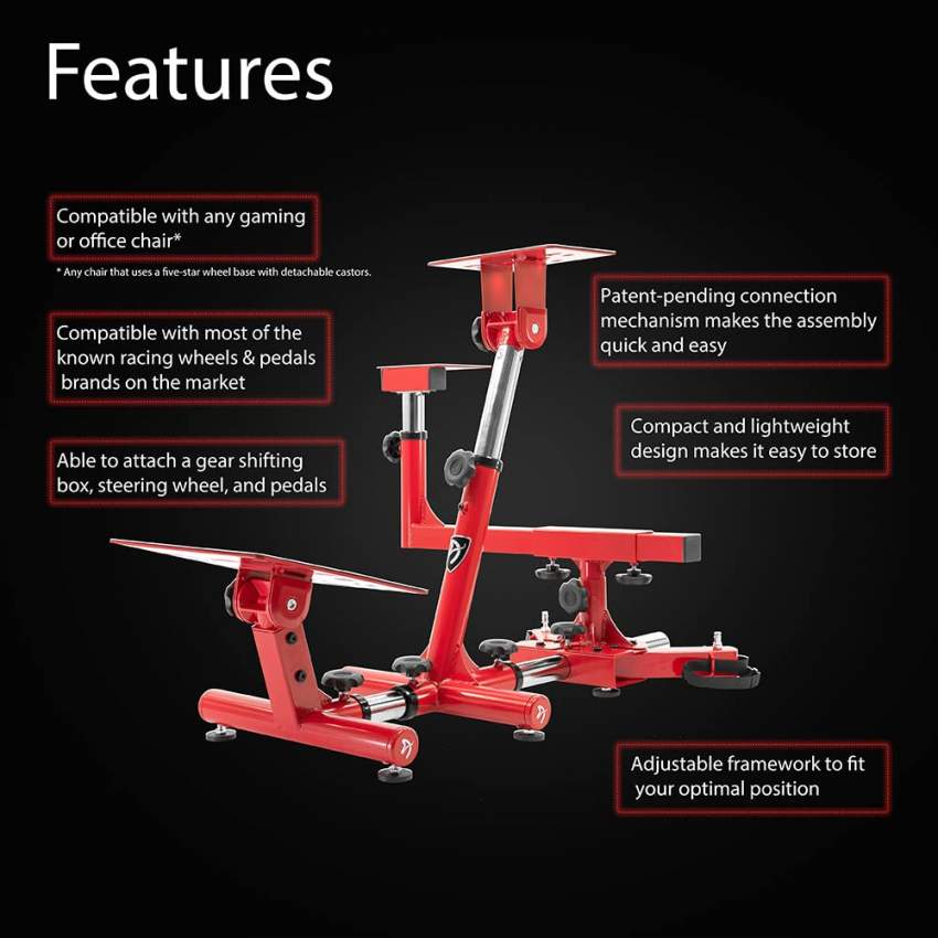 Arozzi Velocita Universal Racing Simulator Cockpit - 2 - Others  on Aster Vender