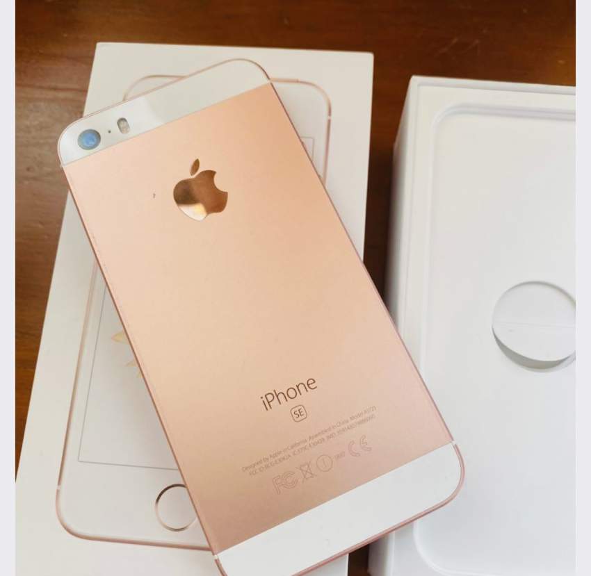 Model iPhone SE Storage 64GB Color Rose Gold