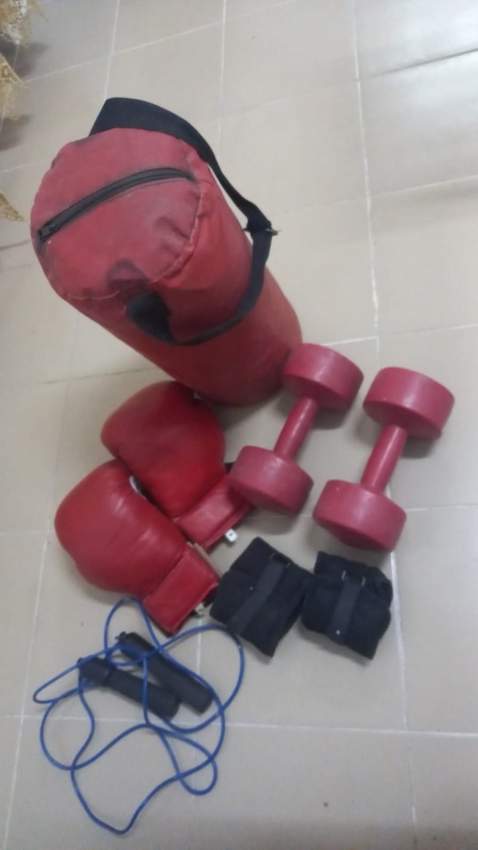 Set of boxing items - 0 - Fitness & gym equipment  on Aster Vender