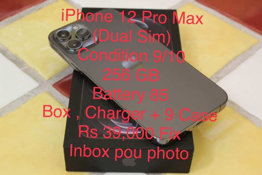 iPhone 12 Pro Max (Dual Sim) - 0 - iPhones  on Aster Vender