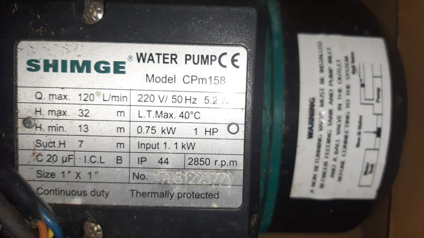 WATER PUMP - 0 - All electronics products  on Aster Vender