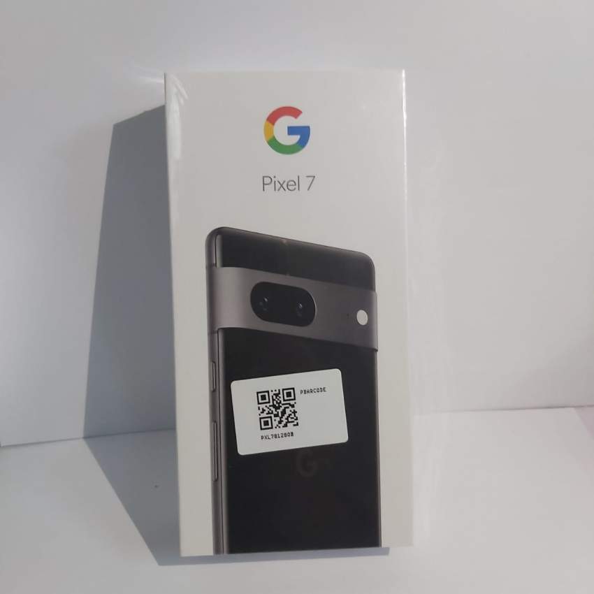 Google Pixel 7 Obsidian / Noir Volcanique 8GB RAM 128GB 5G - 1 - Android Phones  on Aster Vender