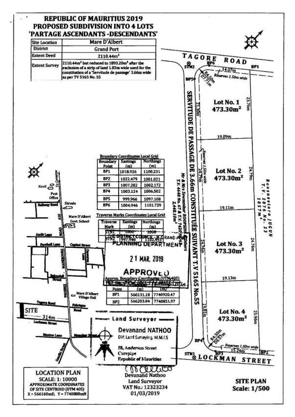 Four Residential plots of land of 11.20 perches i - 0 - Land  on Aster Vender