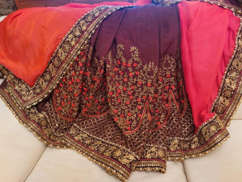 Saree a deux tons - 0 - Saree  on Aster Vender