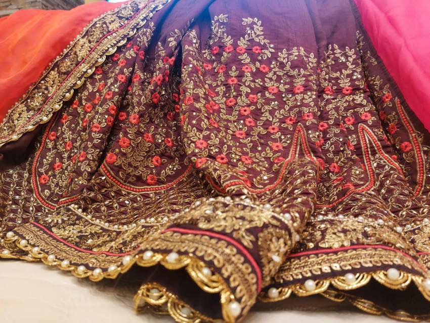 Saree a deux tons - 1 - Saree  on Aster Vender