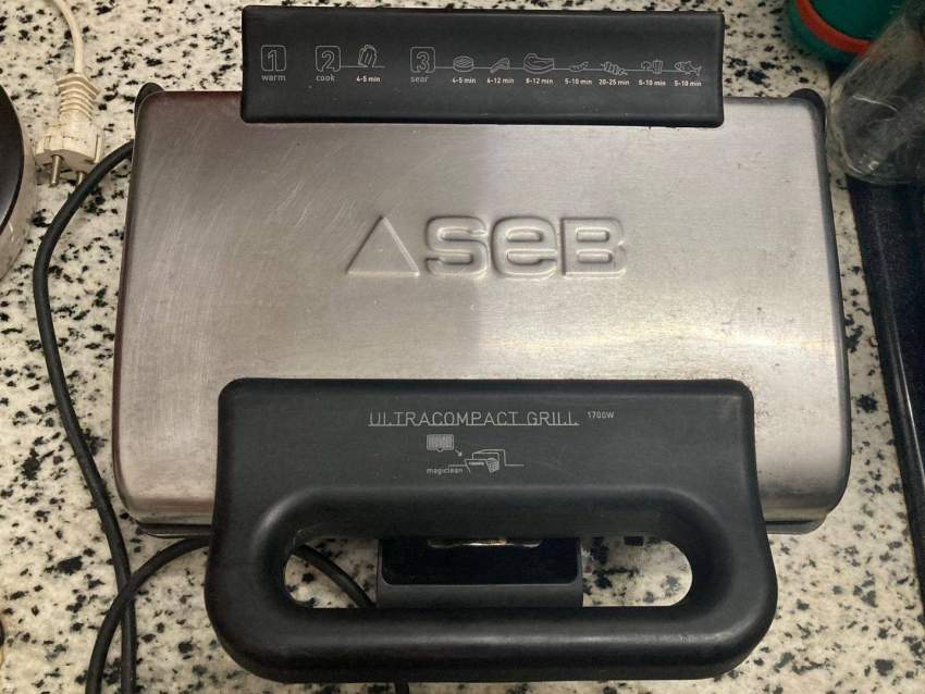 Grill SEB ultracompact on Aster Vender