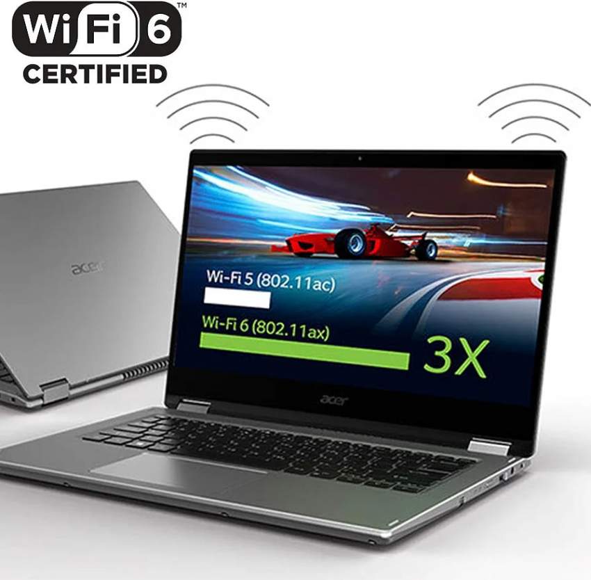 Acer spin 3 convertible laptop core i5/NVMe SSD/touchscreen with pen - 2 - Laptop  on Aster Vender