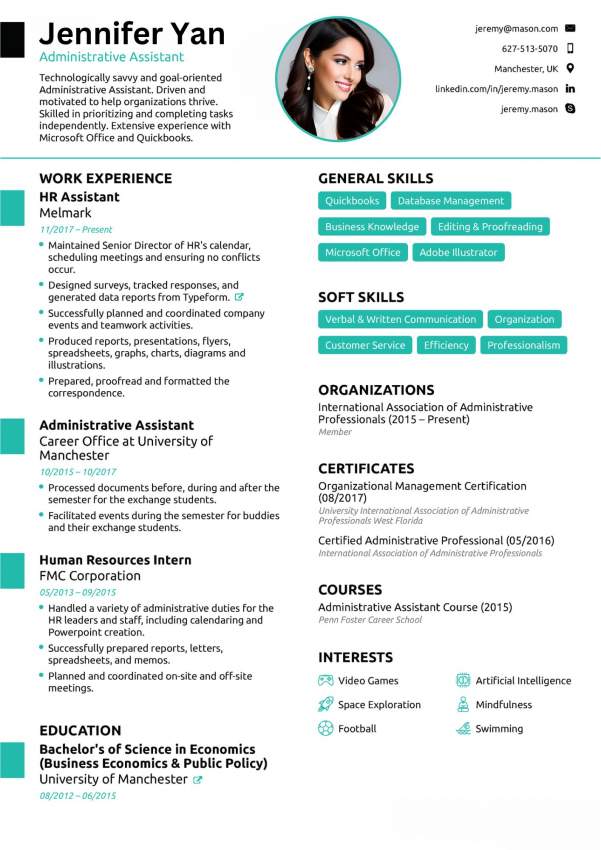 Professional and winning CV/Resume