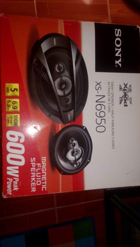 Sony Car Speakers - 0 - Family Cars  on Aster Vender