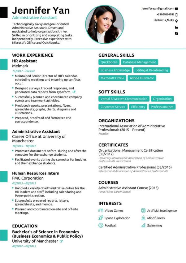 Professional CV with winning description. - 0 - Graphic design  on Aster Vender