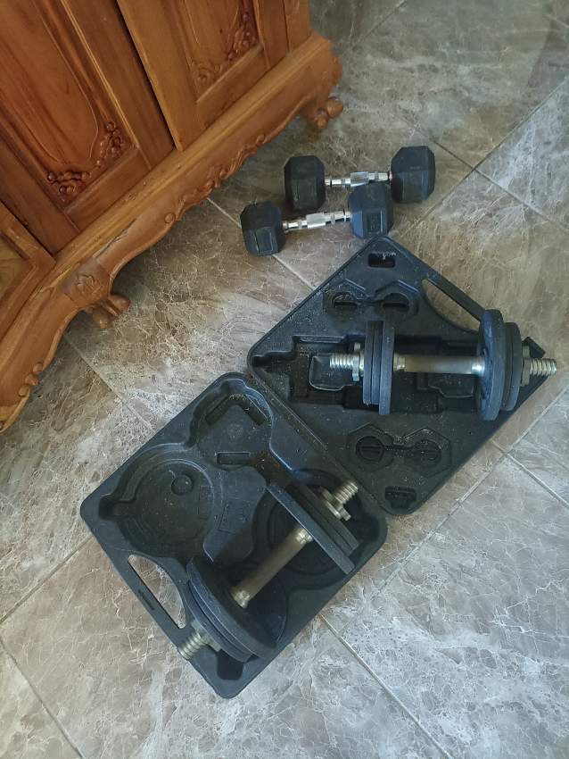 Set dumbell a vendre - 0 - Fitness & gym equipment  on Aster Vender