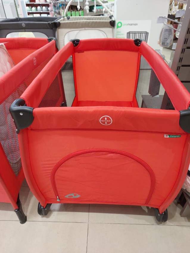 Folding baby bed in a case + mattress - 0 - Kids Stuff  on Aster Vender