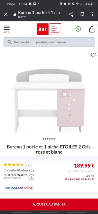 Chambre complète fille - 1 - Others  on Aster Vender