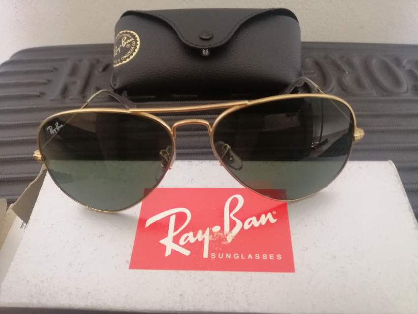 Sunglasses - Raybann Aviator pilot green
