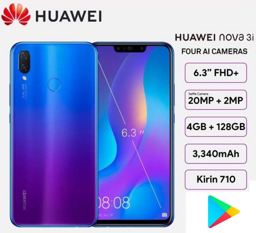 Huawei Nova 3i - 0 - Huawei Phones  on Aster Vender
