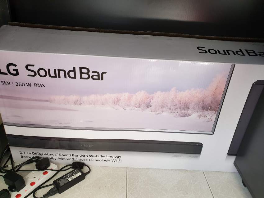 Lg soundbar Sk8 Dolby atmos and high res audio - 0 - All electronics products  on Aster Vender
