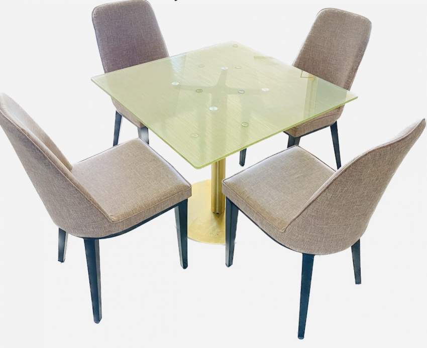 Set table with four chairs - 1 - Tables  on Aster Vender
