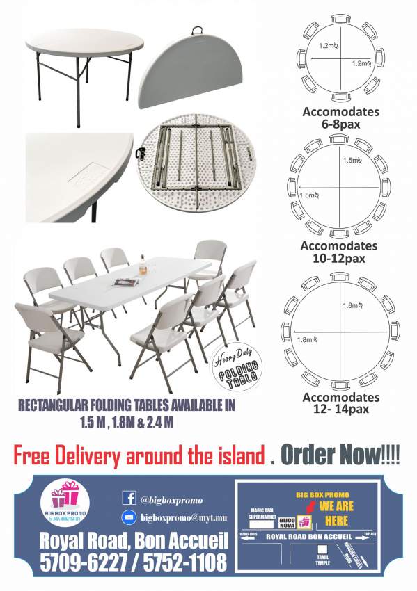 Folding Tables, Chairs, stools and Bencg - 0 - Table & chair sets  on Aster Vender