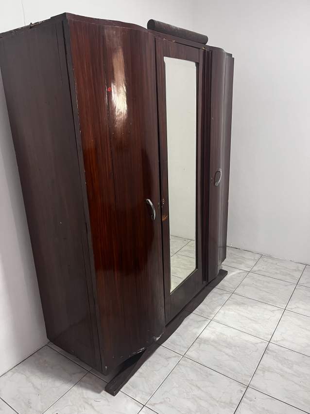 Wardrobe (Armoire) With Centre Mirror - 1 - Bedroom Furnitures  on Aster Vender
