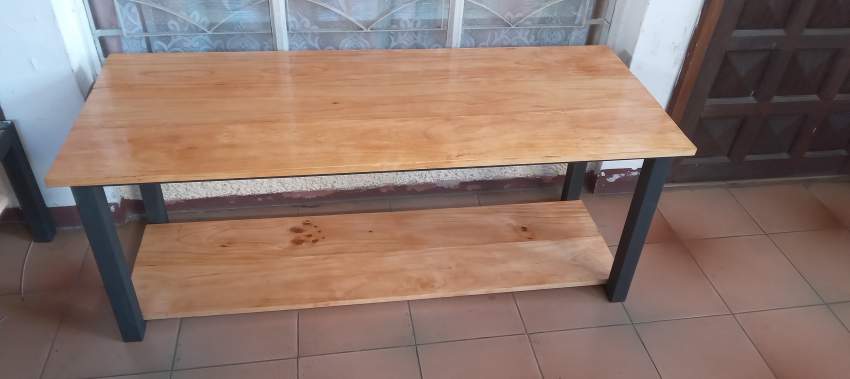 Metal and wood furniture(tv table) - 3 - Handmade  on Aster Vender