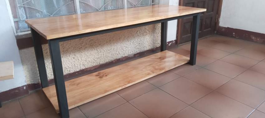 Metal and wood furniture(tv table) - 2 - Handmade  on Aster Vender