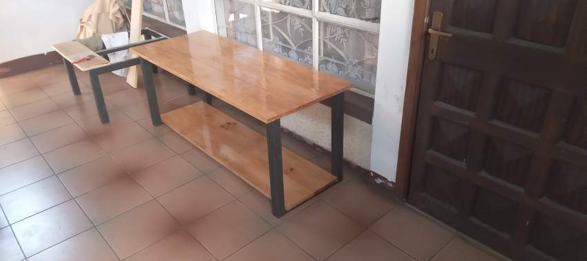 Metal and wood furniture(tv table) - 1 - Handmade  on Aster Vender