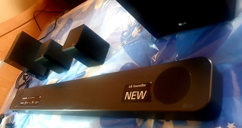 LG Sound Bar with Rear surround speakers - 1 - All electronics products  on Aster Vender