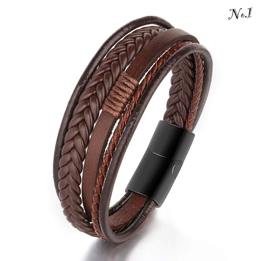 Handmade Genuine Leather Bracelets - 3 - Handmade  on Aster Vender
