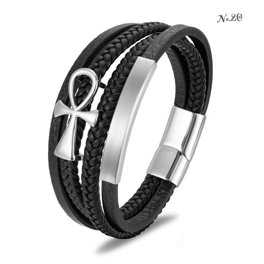 Handmade Genuine Leather Bracelets - 7 - Handmade  on Aster Vender