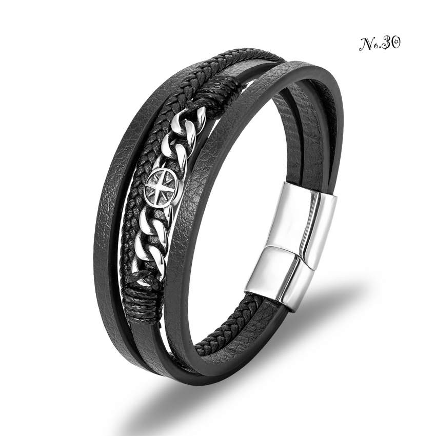 Handmade Genuine Leather Bracelets - 4 - Handmade  on Aster Vender