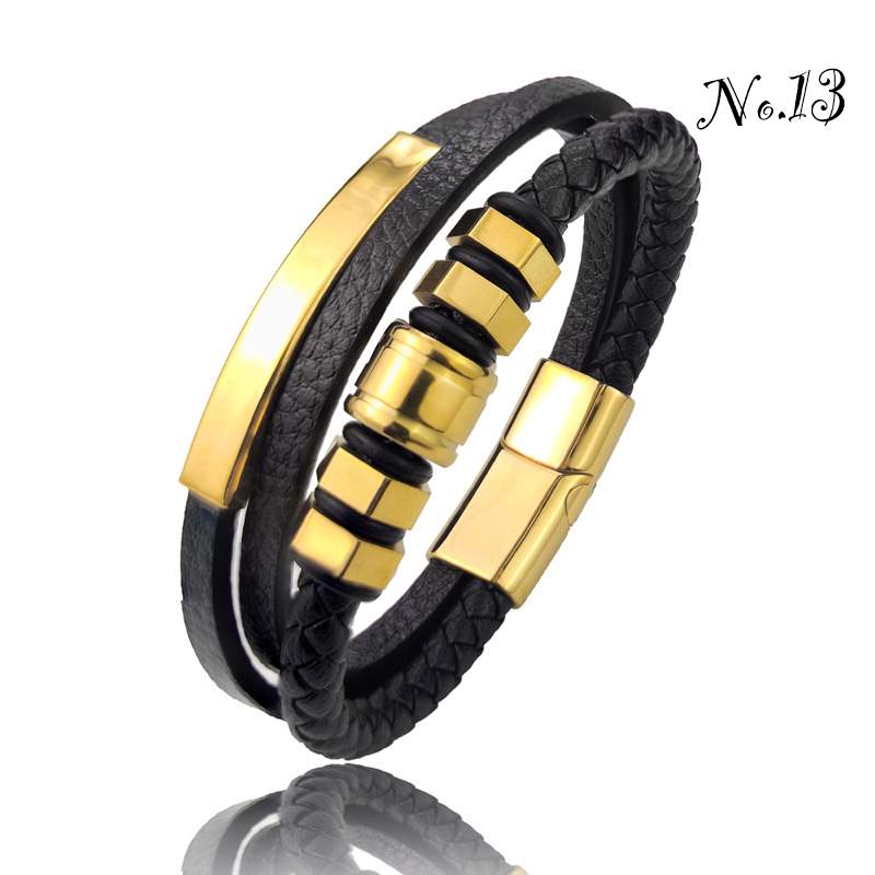 Handmade Genuine Leather Bracelets - 2 - Handmade  on Aster Vender