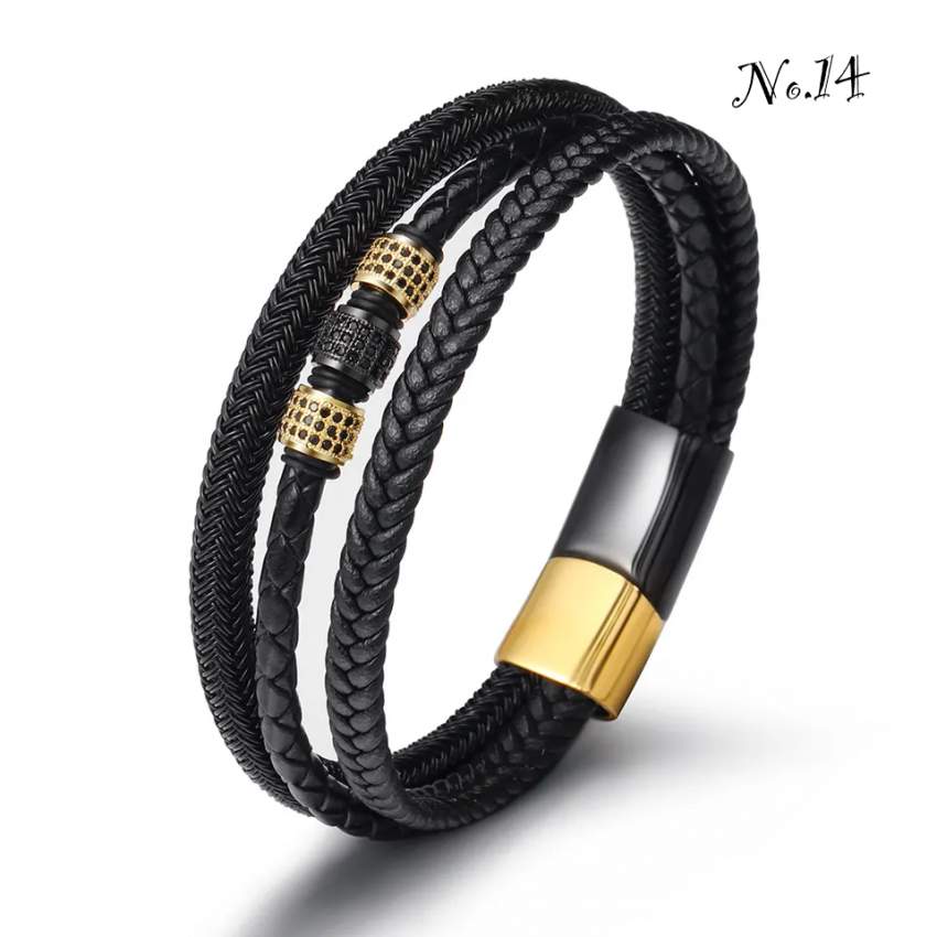 Handmade Genuine Leather Bracelets - 1 - Handmade  on Aster Vender